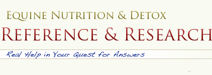 Equine Nutrition & Detox: Horse Reference & Research