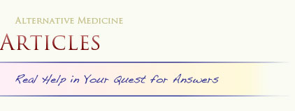 Alternative Medicine Articles